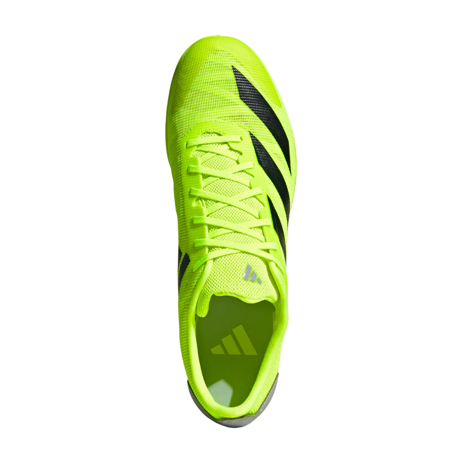 adidas Unisex Adizero XCS Cross Country Spikes in Lucid Lemon/Core Black/Halo Silver AW25 - Image 4