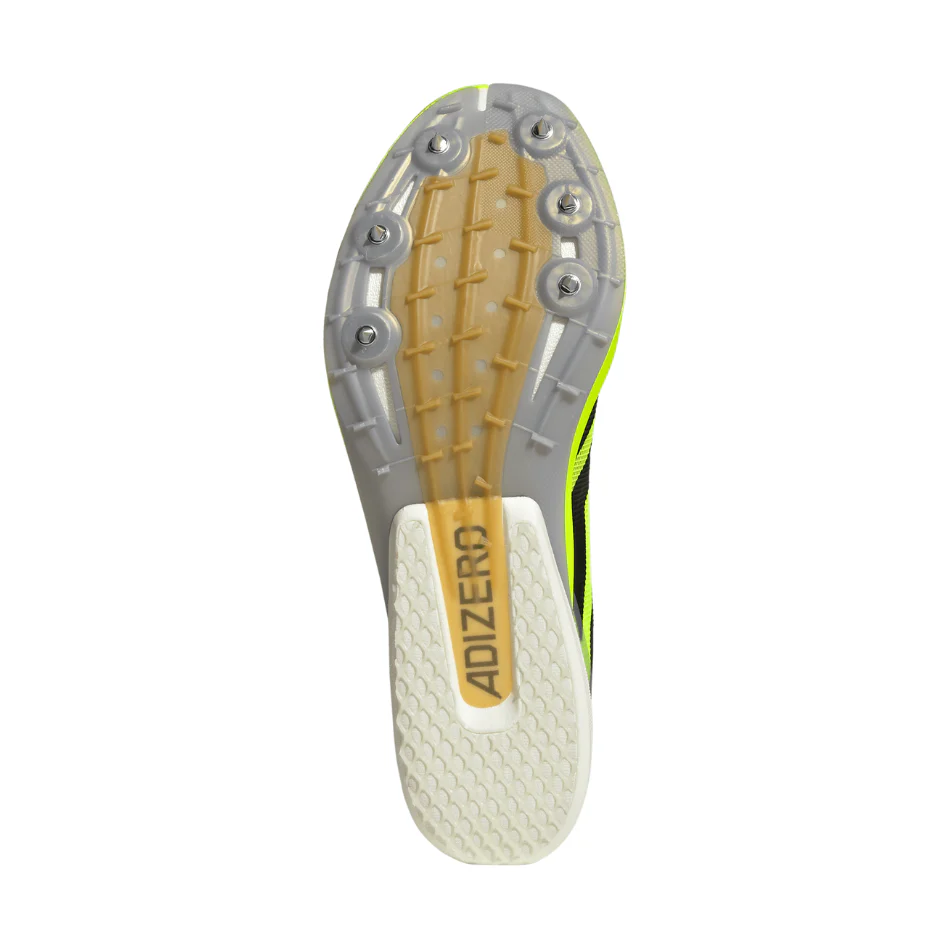 adidas Adizero Avanti XC Running Spikes in Lucid Lemon/Black AW25 - Image 3
