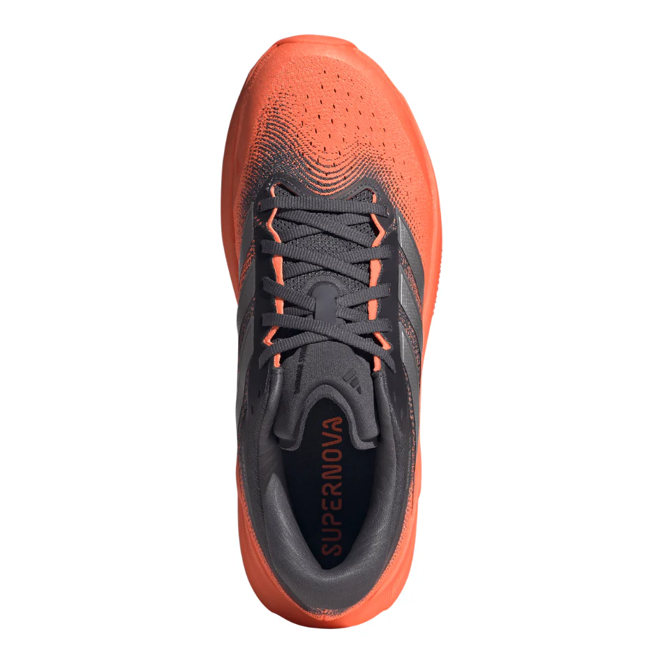adidas Men's Supernova Rise 3 in Aurora Onix/silver met./Lucid Orange SS26 - Image 4
