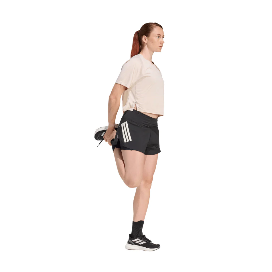 adidas Women's Adi 365 Formotion 2 in 1 Shorts in Black SS26 - Image 2