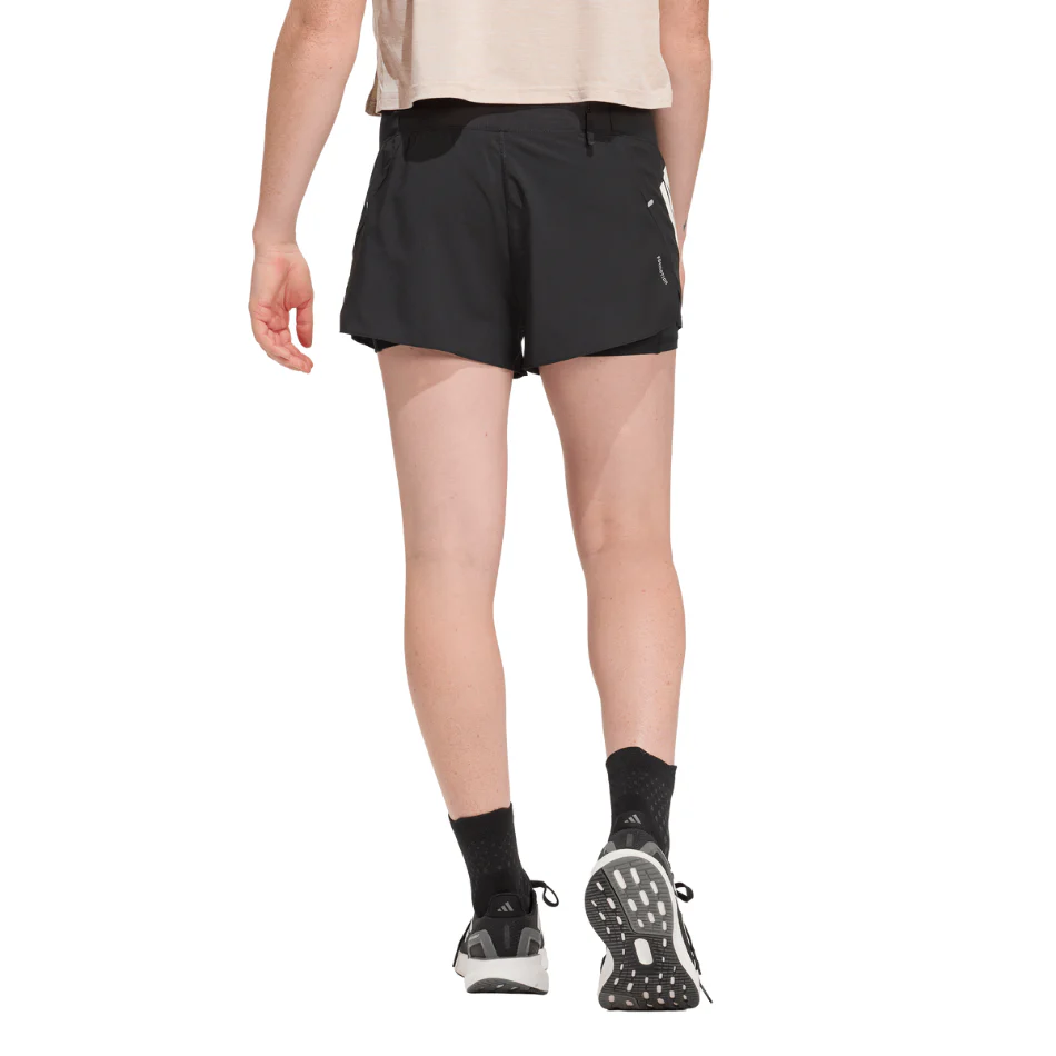 adidas Women's Adi 365 Formotion 2 in 1 Shorts in Black SS26 - Image 4