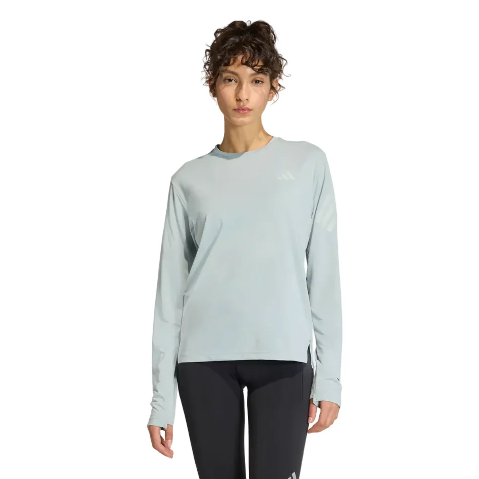adidas Women's Adi 365 Climacool Long Sleeve Shirt in Wonder Sage SS26 - Image 4