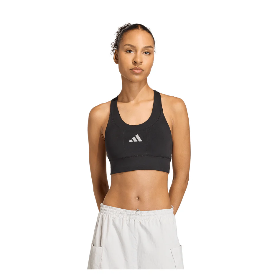 adidas Women's Adi 365 Pocket Bra in Black SS26 - Image 3
