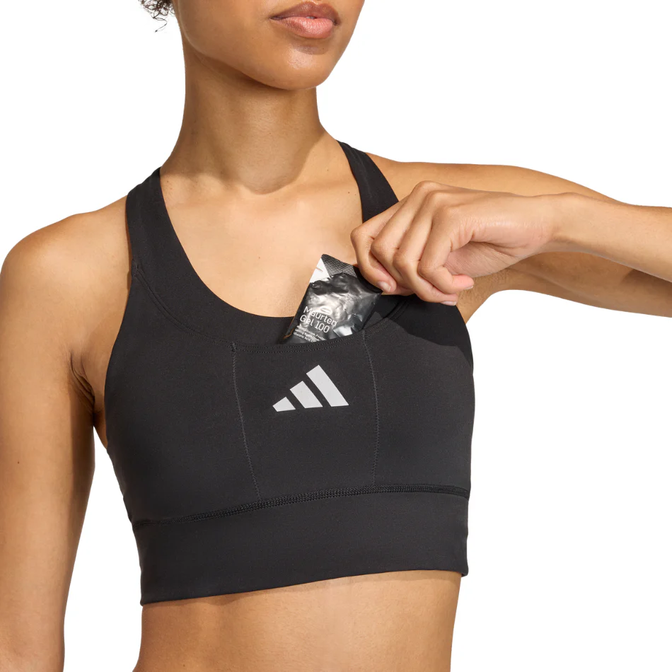adidas Women's Adi 365 Pocket Bra in Black SS26 - Image 5