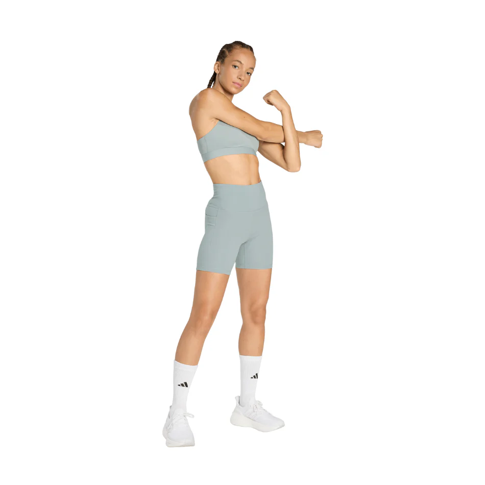 adidas Women's Adi 365 Climacool Running Short Leggings in Wonder Sage SS26 - Image 2