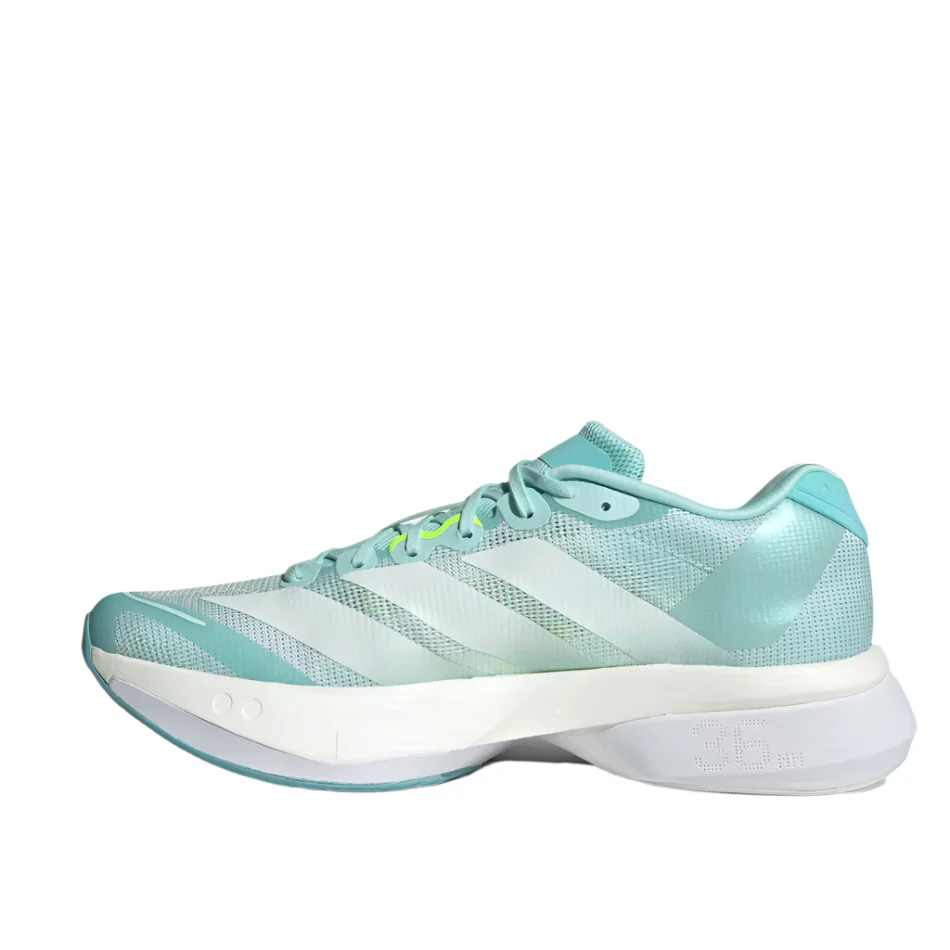 Adidas Women's Boston 13 Running Shoes in Semi Flash Aqua/Zero Metalic/Lucid Lemon AW25 - Image 5