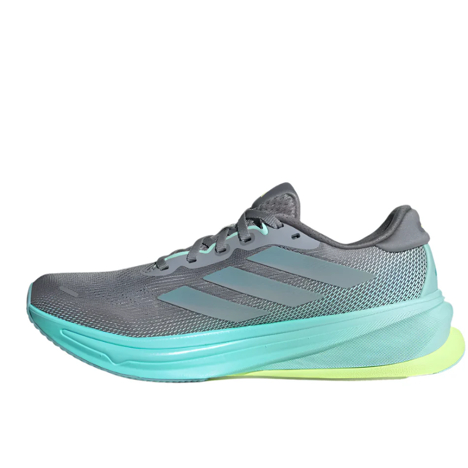 Adidas Women's Supernova Rise 2 Running Shoes in Grey/Magic Grey Met/Flash Aqua AW25 - Image 5