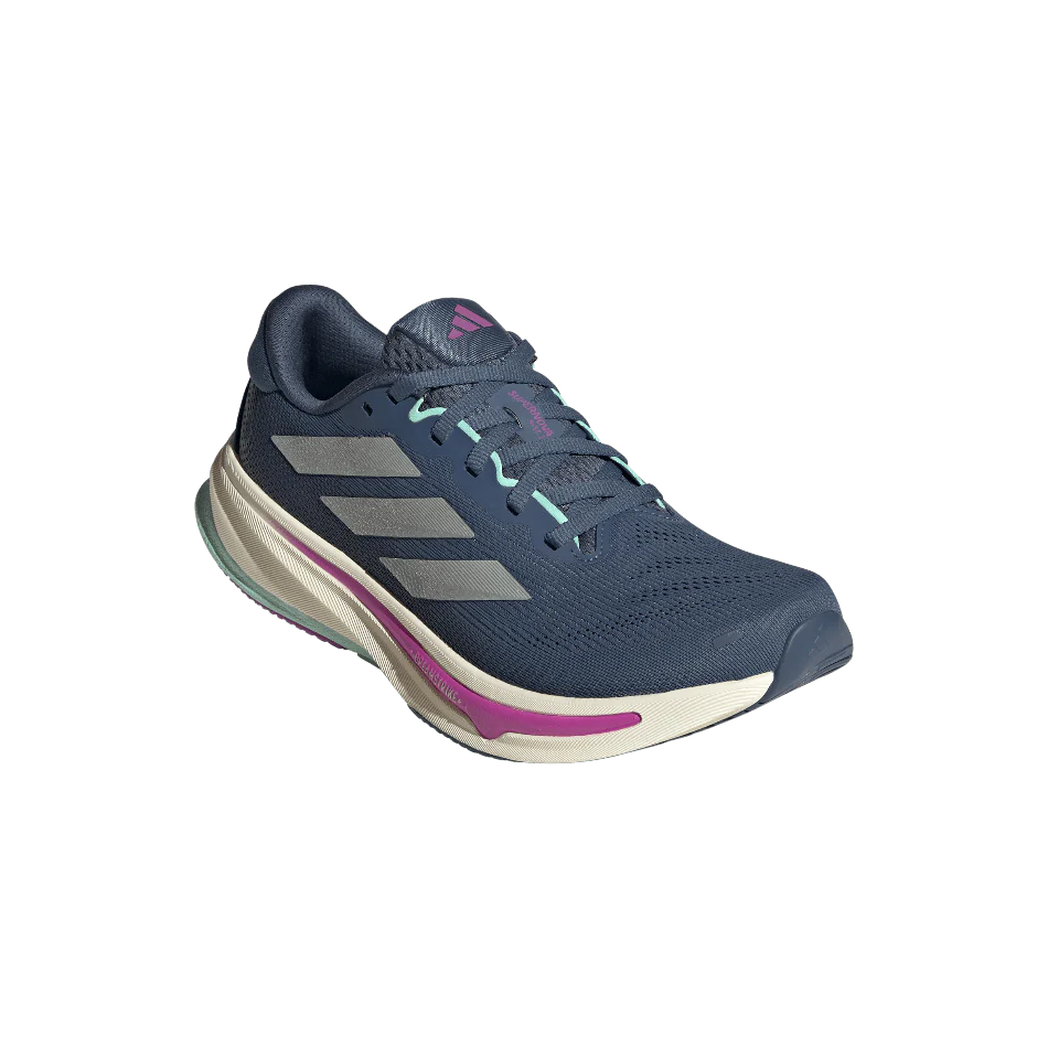 Adidas Women's Supernova Rise 2 Running Shoes in Preloved Ink/Matte Silver/Preloved Ink SS25 - Image 4