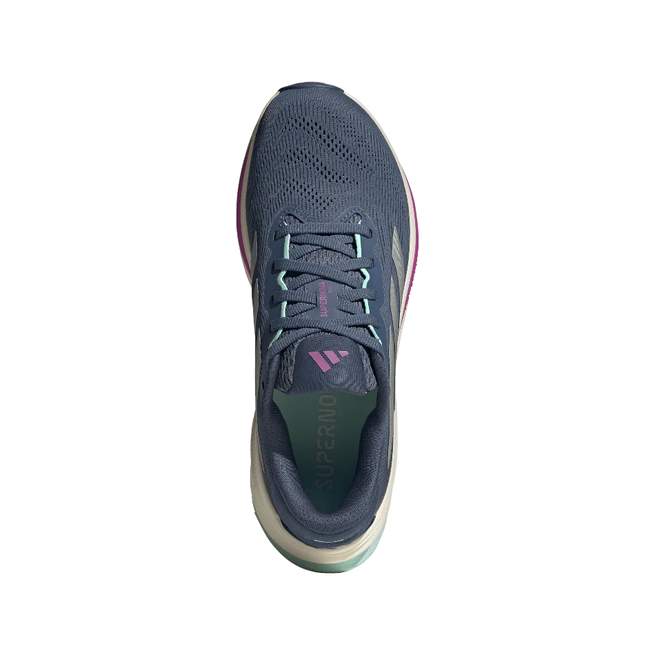 Adidas Women's Supernova Rise 2 Running Shoes in Preloved Ink/Matte Silver/Preloved Ink SS25 - Image 5