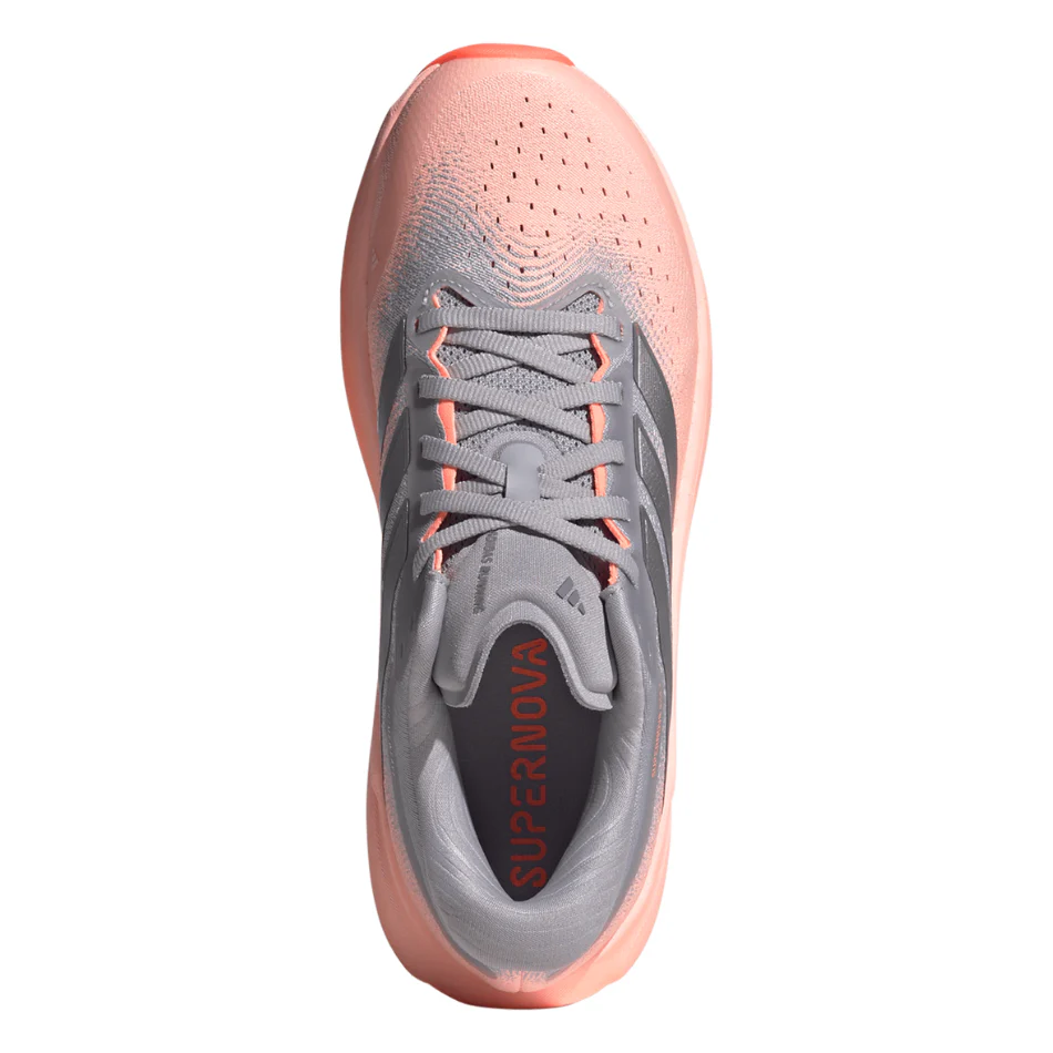 adidas Women's Supernova Rise 3 Running Shoes in Clear Orange/Silver Met./Glory Grey SS26 - Image 5