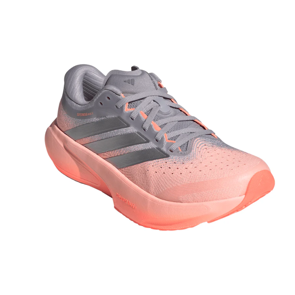 adidas Women's Supernova Rise 3 Running Shoes in Clear Orange/Silver Met./Glory Grey SS26 - Image 6
