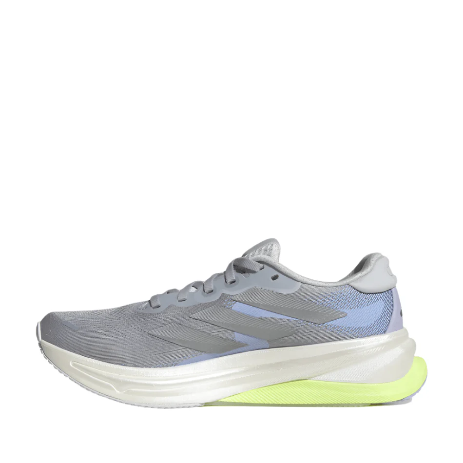 Adidas Women's Supernova Solution 2 Running Shoes in Halo Silver/Silver Met/Violet Tone SS25 - Image 4
