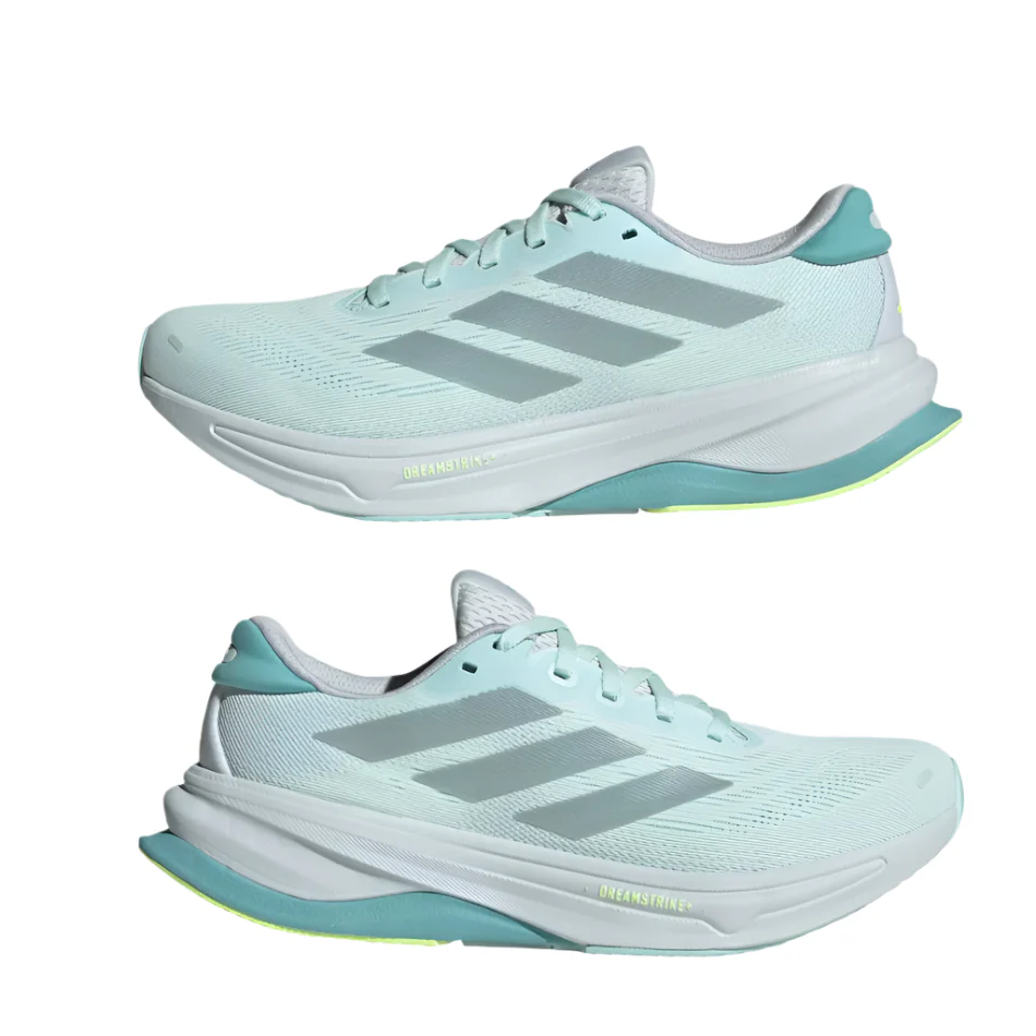 Adidas Women's Supernova Solution 2 Running Shoes in Halo Mint/Magic Grey Met/Mint Ton AW25 - Image 4