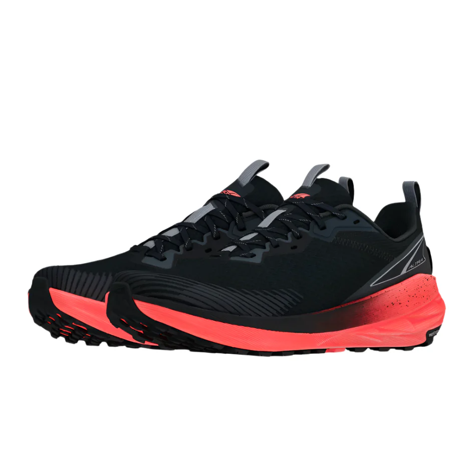 Altra Men's Experience Wild 2 Trail Running Shoes in Coral/Black AW25 - Image 4
