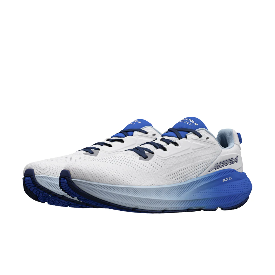 Altra Men's FWD Via 2 Running Shoes in Blue/Grey SS26 - Image 3