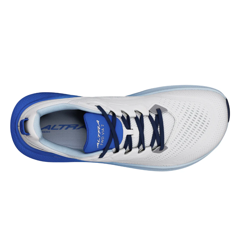 Altra Men's FWD Via 2 Running Shoes in Blue/Grey SS26 - Image 5