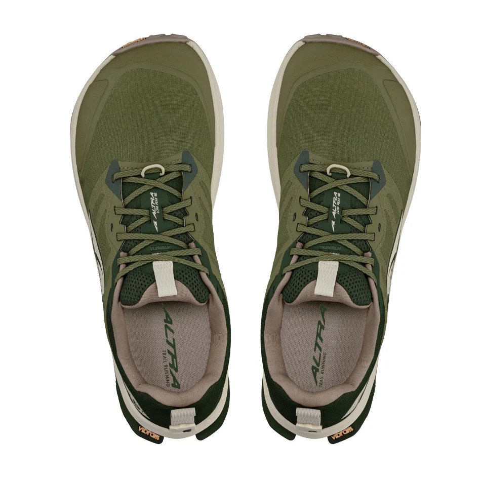 Altra Men's Lone Peak 9+ Trail Running Shoes in Green AW25 - Image 2