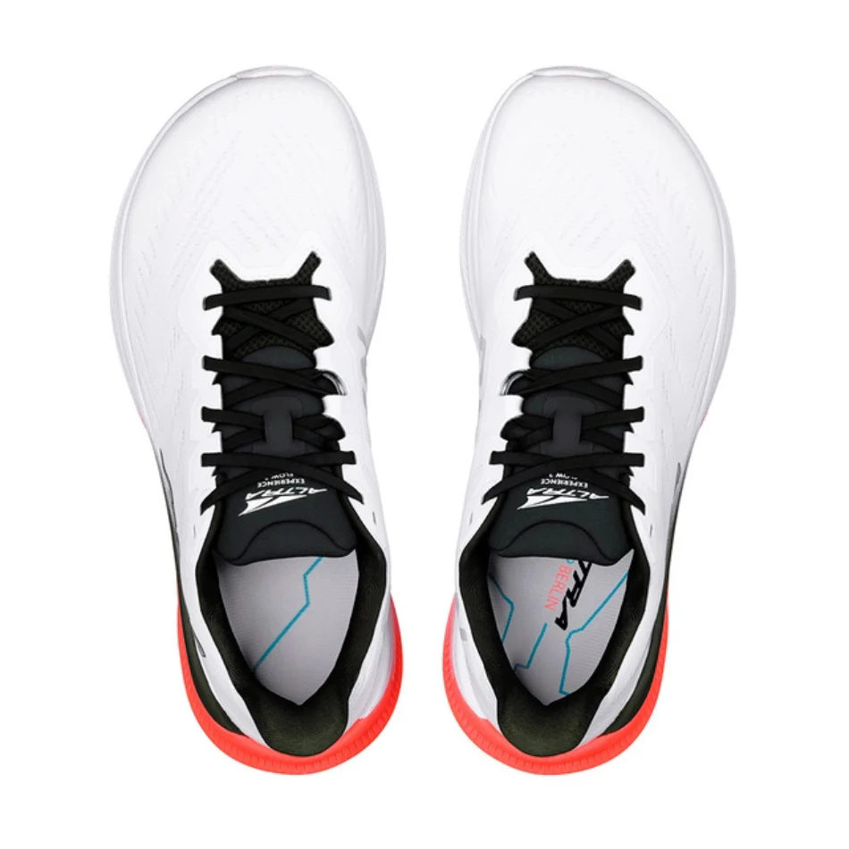 Altra Women's Experience Flow 2 Berlin Running Shoes in White/Coral AW25 - Image 2
