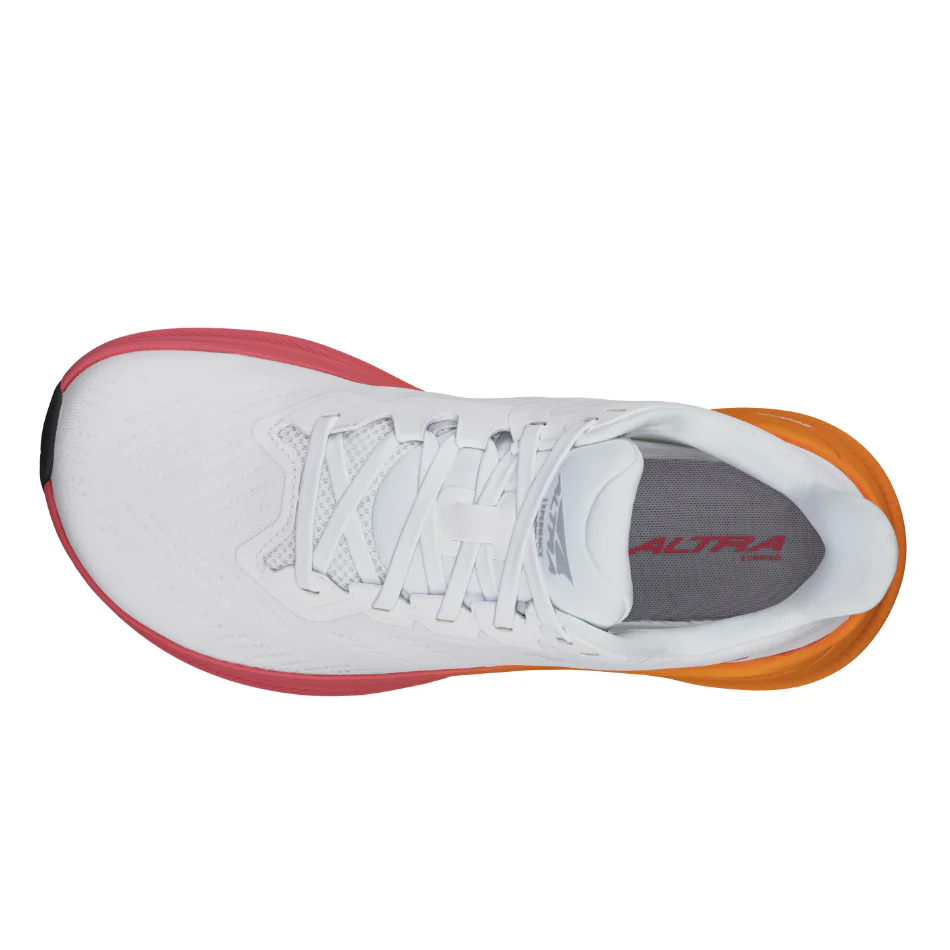 Altra Women's Experience Flow 2 Running Shoes in White/Orange AW25 - Image 3