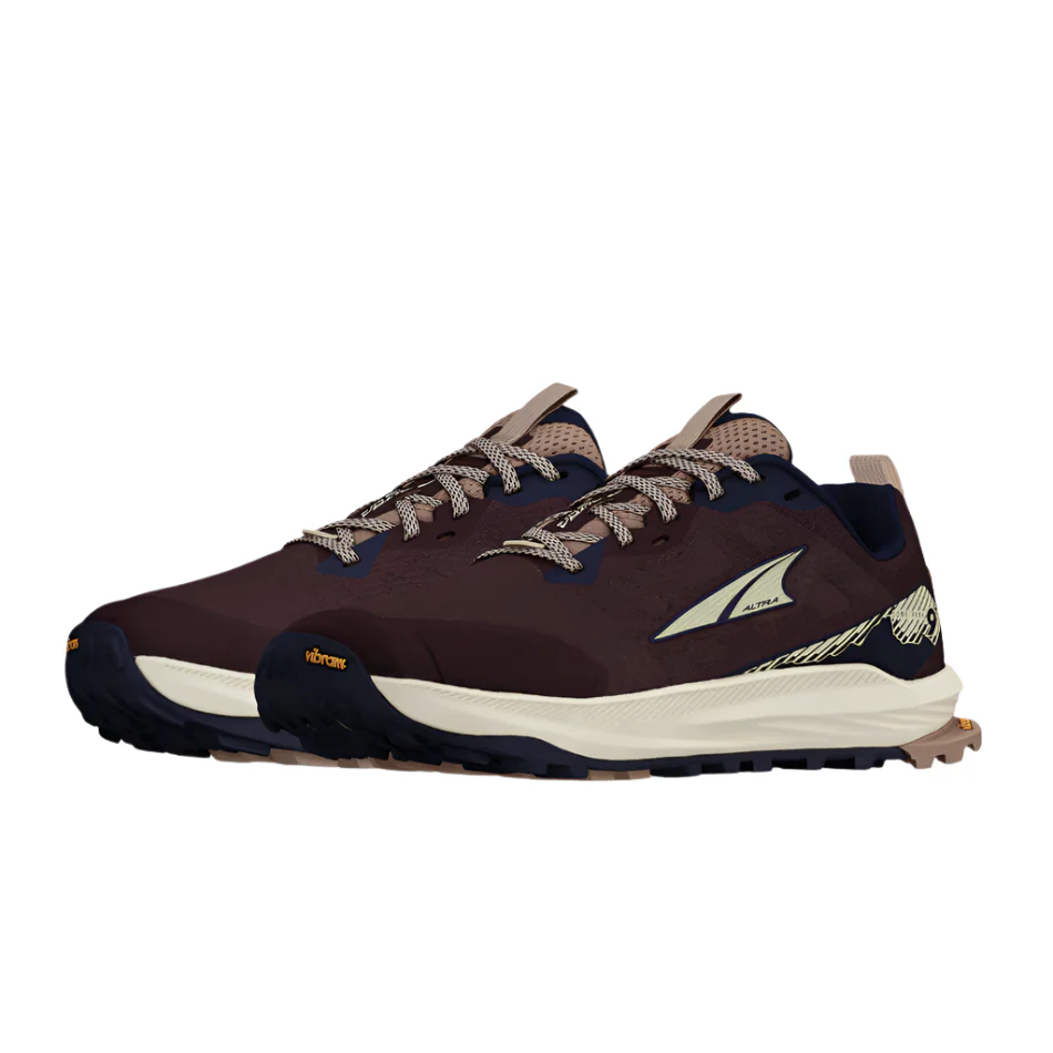 Altra Women's Lone Peak 9+ Trail Running Shoes in Maroon AW25 - Image 3