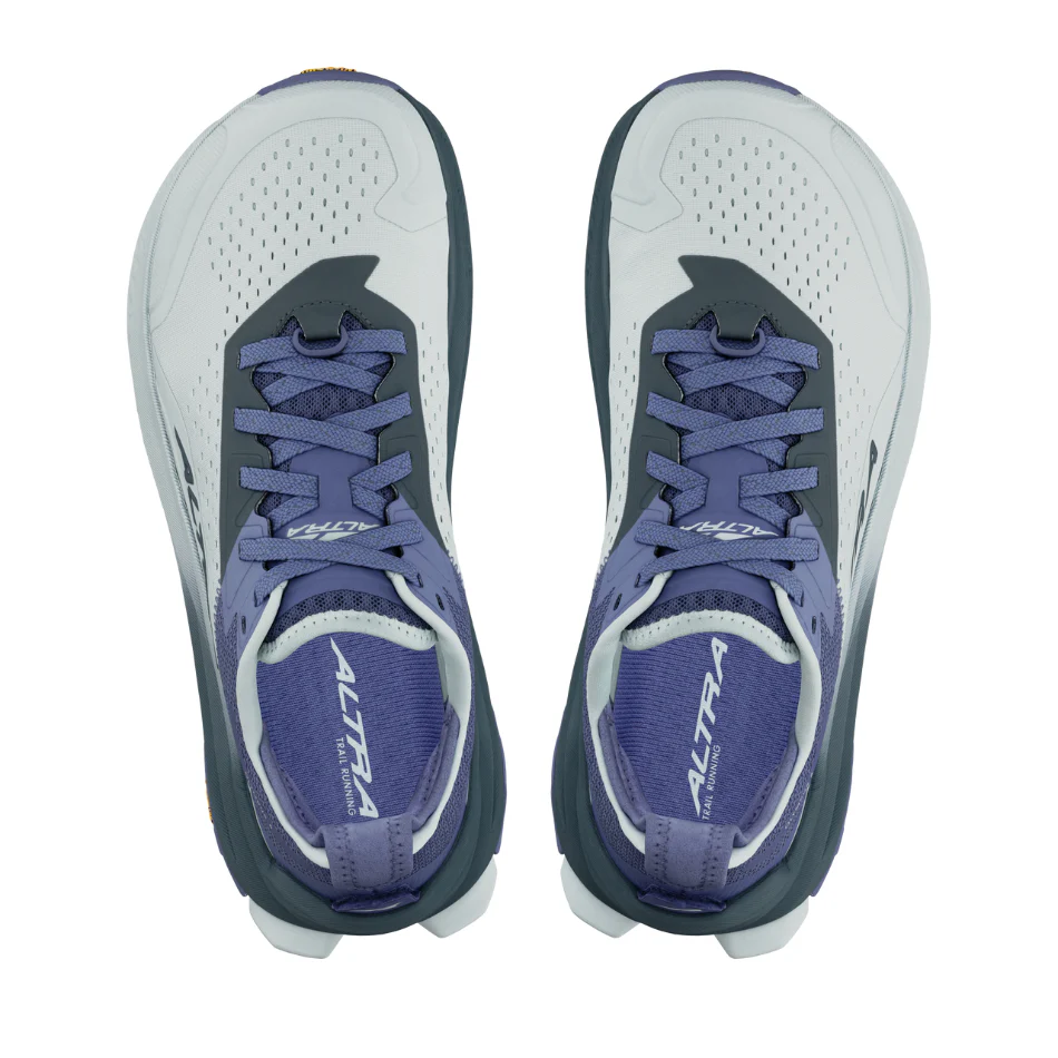 Altra Women's Olympus 6 Running Shoes in Gray/Blue AW25 - Image 2