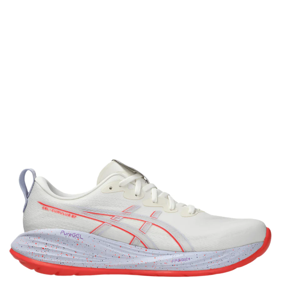 ASICS Men's GEL-CUMULUS 27 TOKYO Collection Running Shoes in Cream/Edo Purple AW25