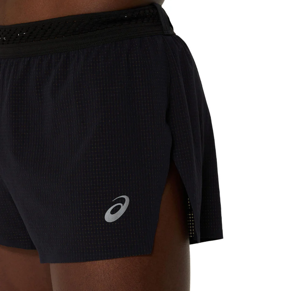ASICS Men's Metarun Split Short in Black AW25 - Image 6