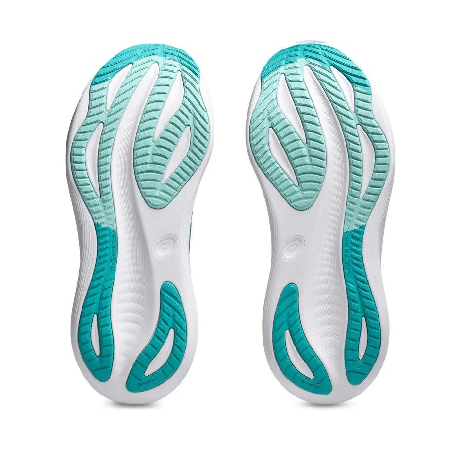 ASICS Men's GEL-NIMBUS 27 Running Shoes in Wave Teal/Saxon Green SS25 - Image 3