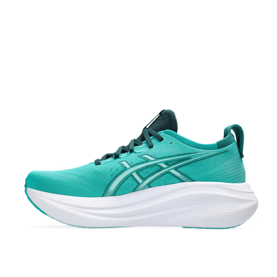 ASICS Men's GEL-NIMBUS 27 Running Shoes in Wave Teal/Saxon Green SS25 - Image 5
