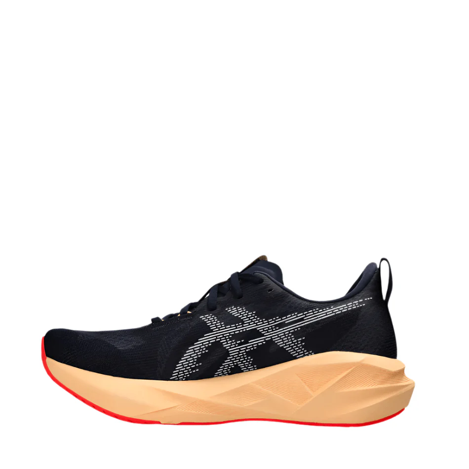 ASICS Men's NOVABLAST 5 Running Shoes in Midnight/Orange Glow AW25 - Image 5
