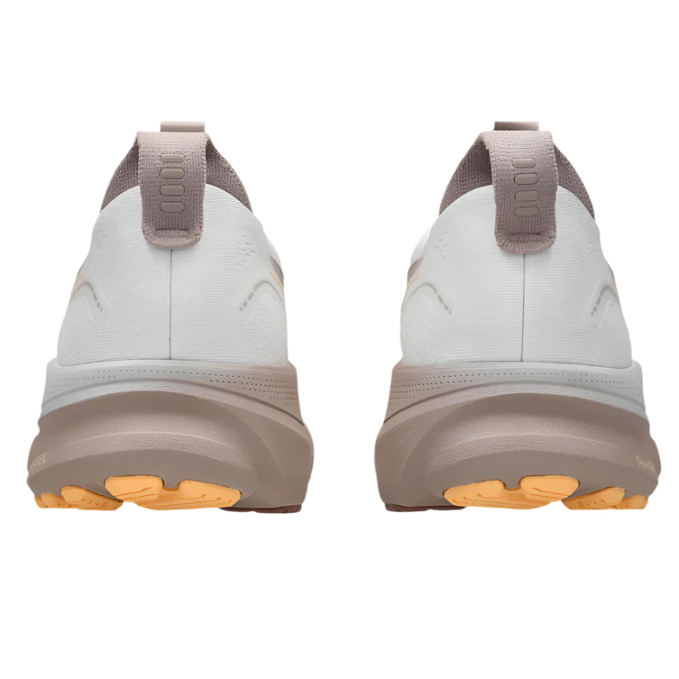 ASICS Women's GEL-KAYANO 32 Running Shoes in White/Orange Glow AW25 - Image 4