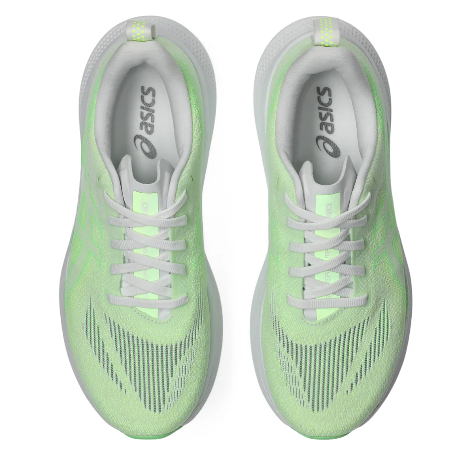 ASICS Women's GLIDERIDE MAX 2 Running Shoes in White/Vital Green SS26 - Image 2