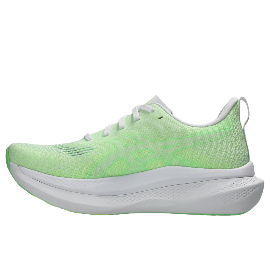 ASICS Women's GLIDERIDE MAX 2 Running Shoes in White/Vital Green SS26 - Image 7