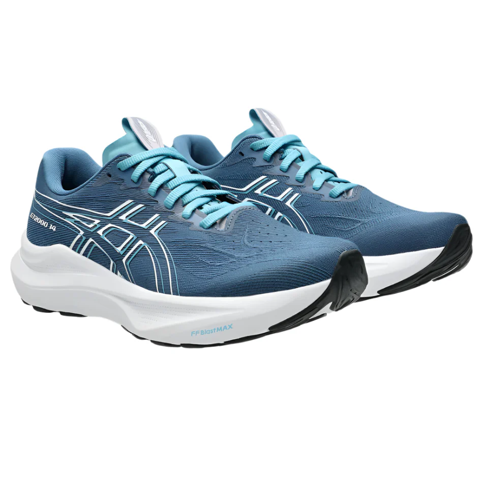 ASICS Women's GT-2000 v14 Running Shoes in Winter Sea/White AW25 - Image 5