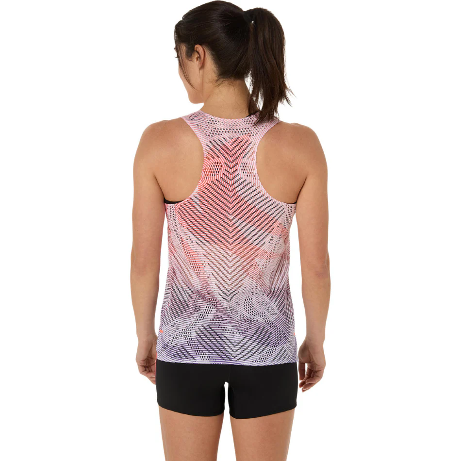 ASICS Women's Metaspeed Running Singlet in Flash Red AW25 - Image 3