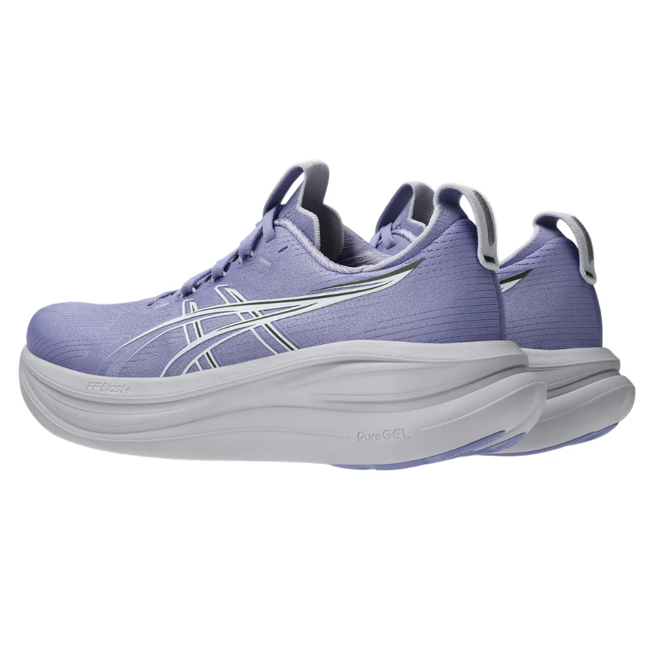 ASICS Women's GEL-NIMBUS 28 Running Shoes in Bluebell/White SS26 - Image 6