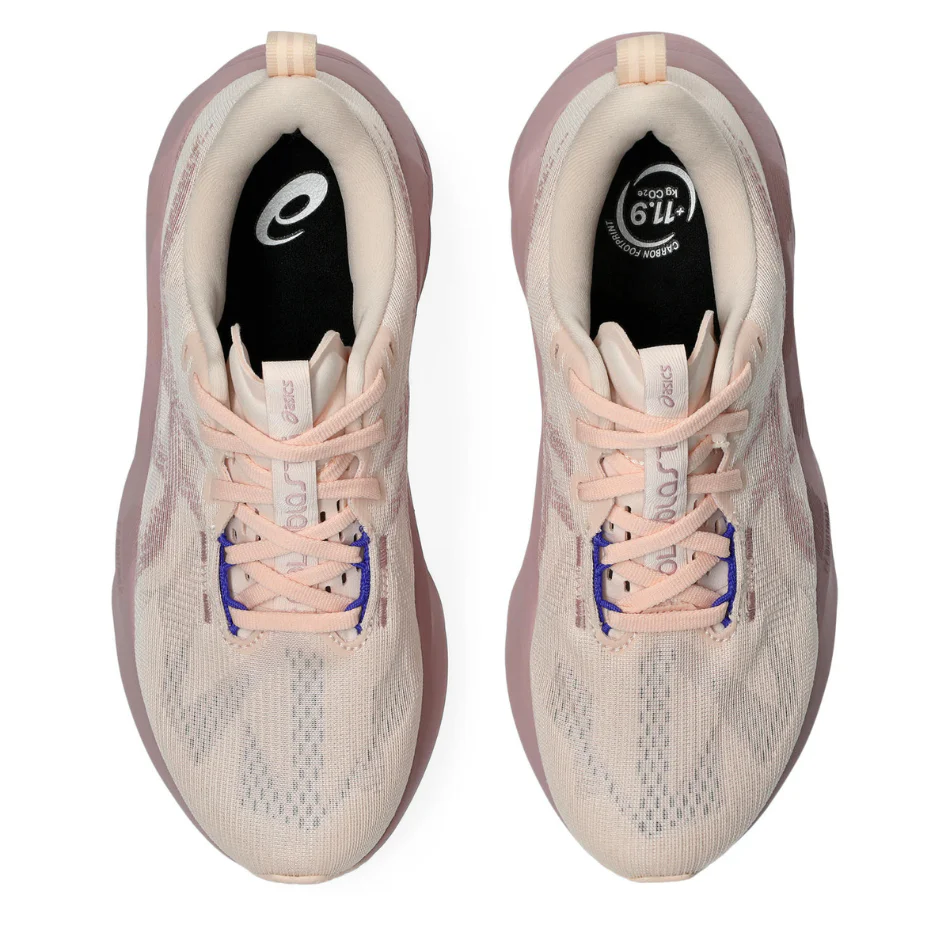 ASICS Women's NOVABLAST 5 Running Shoes in Pearl Pink/Morganite SS26 - Image 2