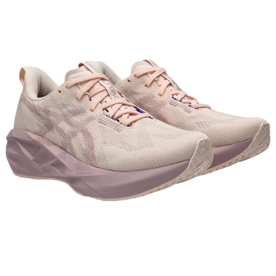 ASICS Women's NOVABLAST 5 Running Shoes in Pearl Pink/Morganite SS26 - Image 3