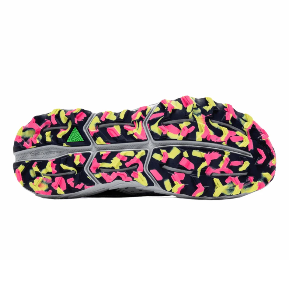 Brooks Women's Cascadia 18 Trail Running Shoes in Oceana/Pearl Blue/Pink AW24 - Image 3