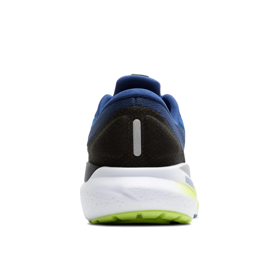 Brooks Men's Adrenaline GTS 24 Running Shoes in Navy Peony/Black/Acid Lime - Image 3