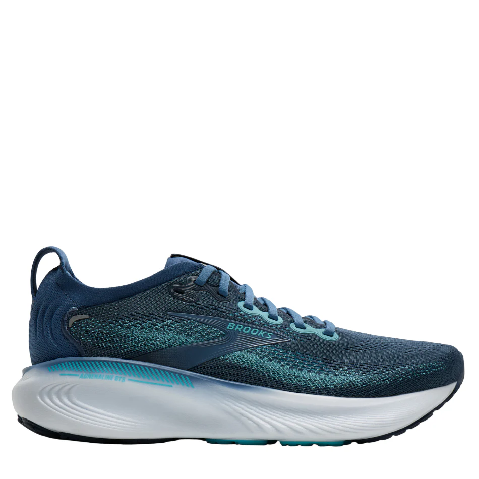 Brooks Men's Adrenaline GTS 25 Wide Fitting 2E Running Shoes in Spellbound/Moonlight/Ipanema SS26