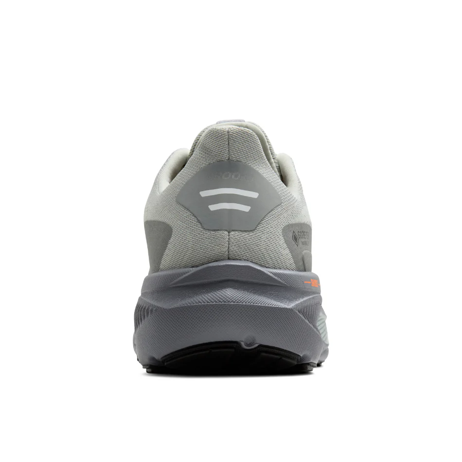 Brooks Men's Ghost 17 GTX Running Shoes in Smoke/Primer Grey/Orange AW25 - Image 3