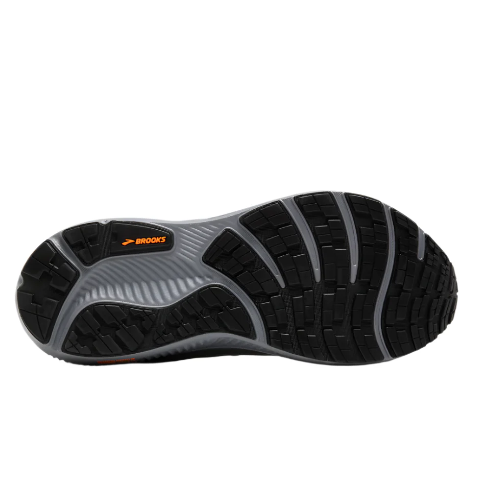 Brooks Men's Ghost 17 GTX Running Shoes in Smoke/Primer Grey/Orange AW25 - Image 4
