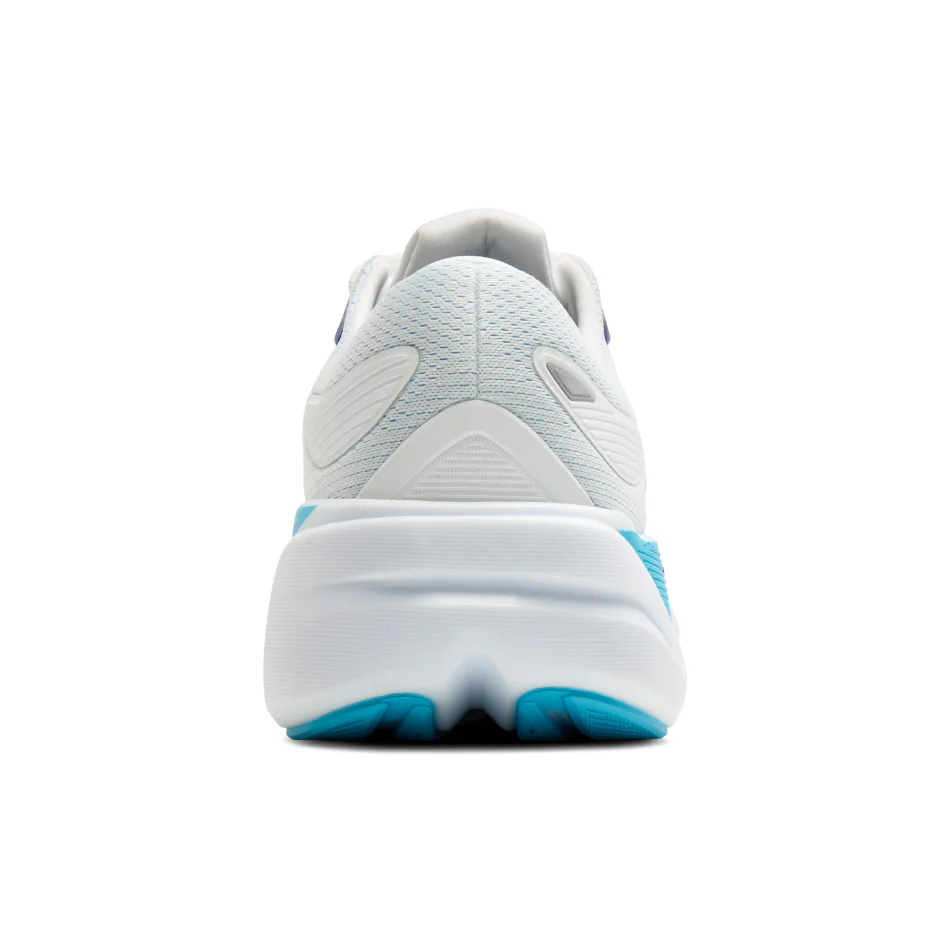 Brooks Men's Ghost Max 3 Running Shoes in Bright White/Beacon Blue/Teal SS26 - Image 3
