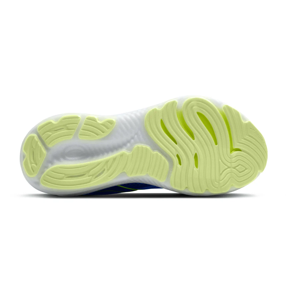 Brooks Men's Glycerin 22 Running Shoes in Black/Cobalt/Neo Yellow SS25 - Image 3