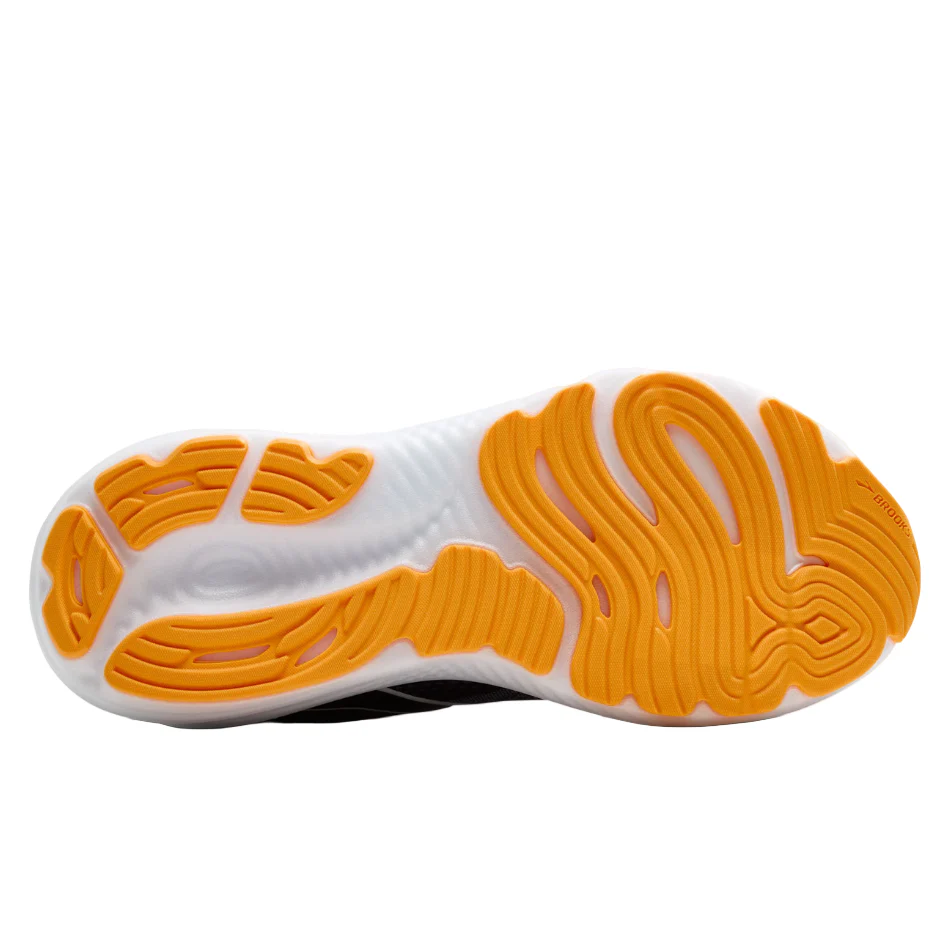 Brooks Men's Glycerin 22 Running Shoes in Black/Country Blue/Orange Pop AW25 - Image 3