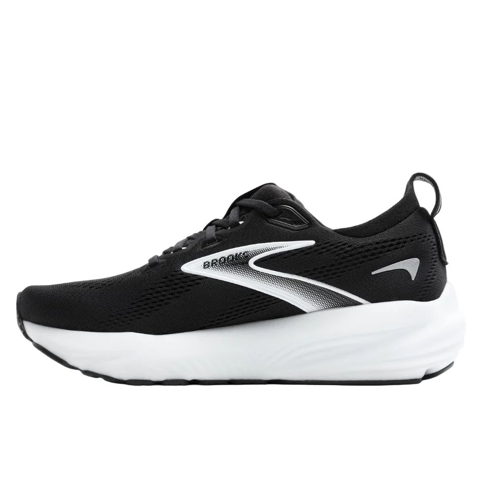 Brooks Men's Glycerin 22 Running Shoes in Black/Grey/White AW25 - Image 5