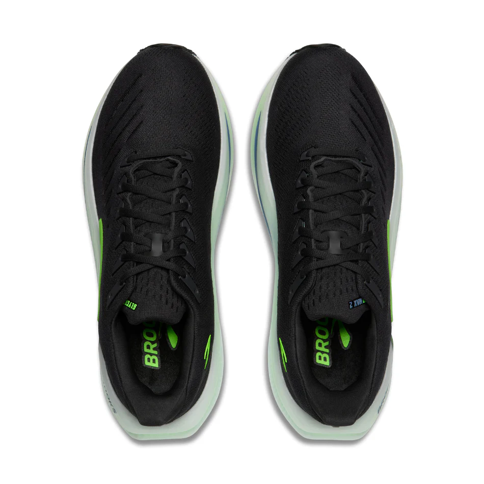 Brooks Men's Glycerin Max 2 Running Shoes in Phantom/White/Green Gecko SS26 - Image 2