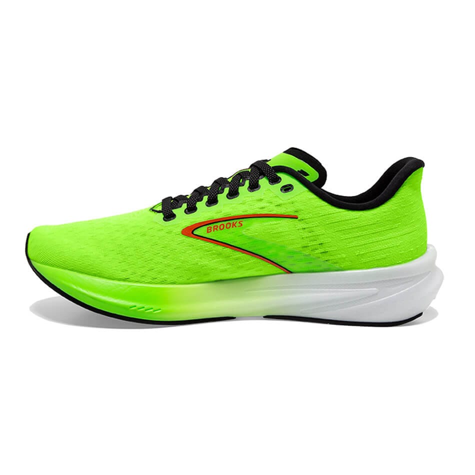 Brooks Men's Hyperion Running Shoes in Green/White AW23 - Image 4