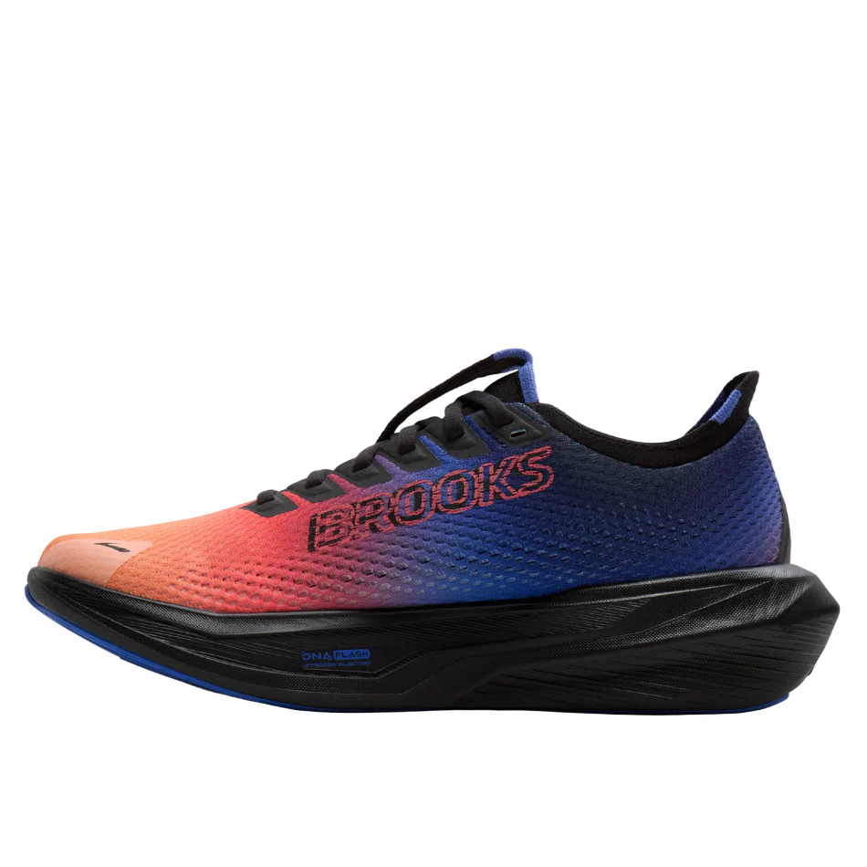 Brooks Men's Hyperion 3 Running Shoes in Blue/Coral/Papaya SS26 - Image 5